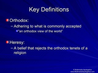 Major Doctrines Of Christianity | PPT