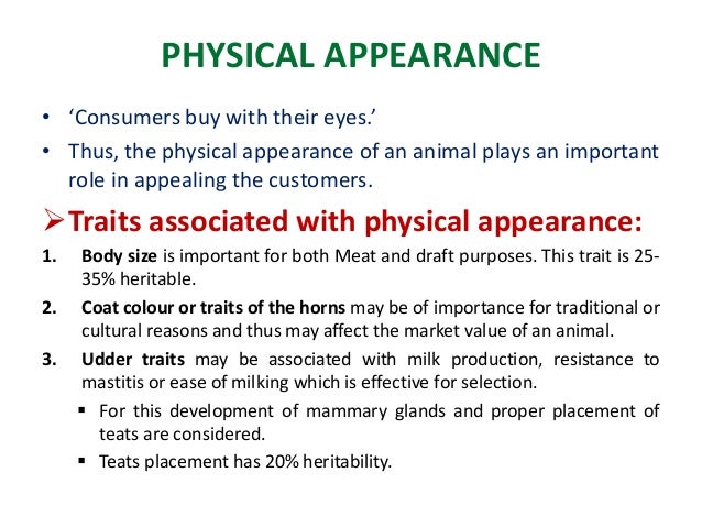 Physical appearance essay