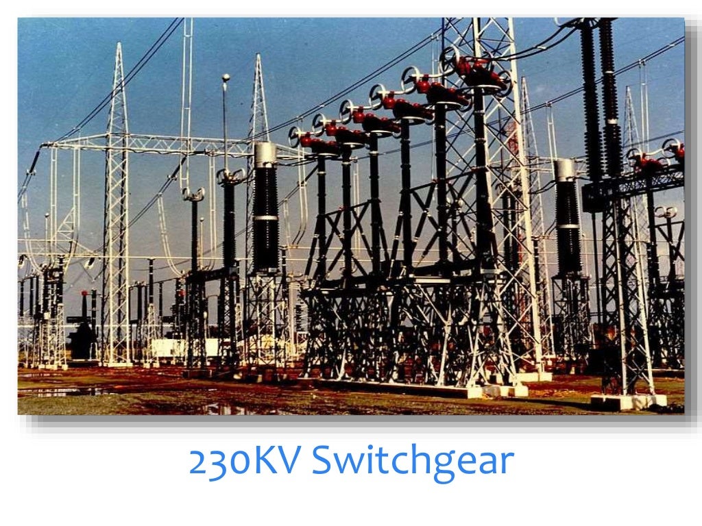 Major electrical equipment in power plants