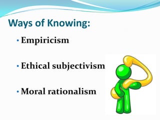 2 Major fields of philosophy METAPHYSICS AND EPISTEMOLOGY ONLY | PPTX