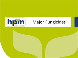 Major Fungicides
 