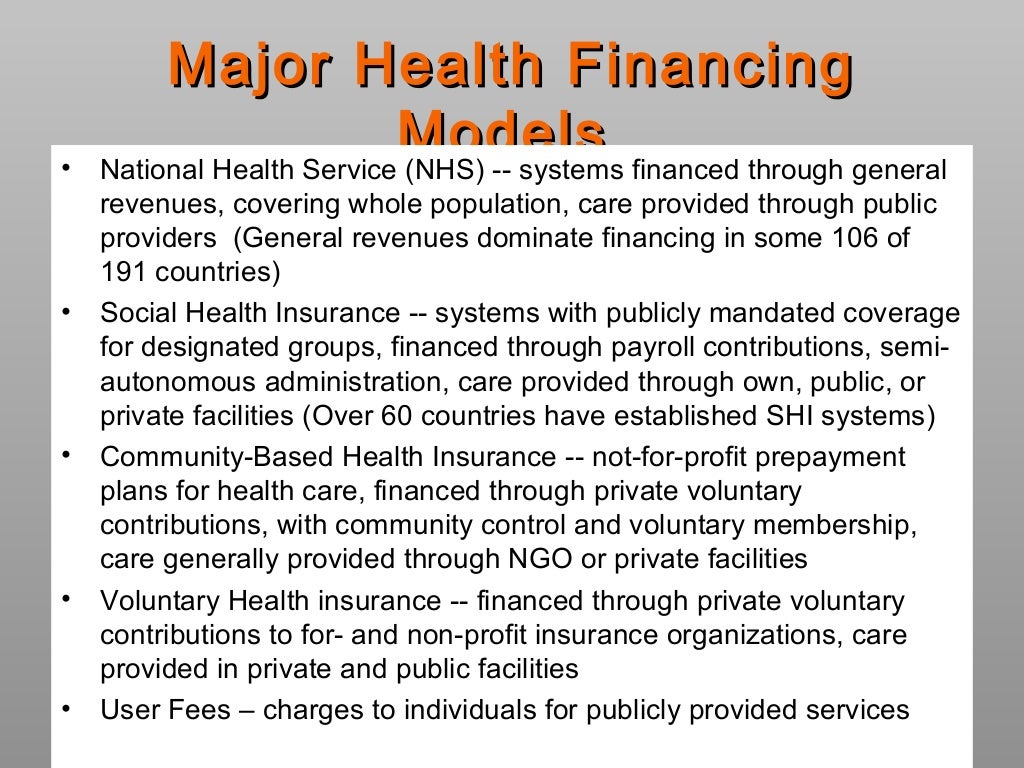 phd health financing