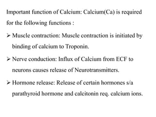 Calciphan Function Major minerals | PPTX