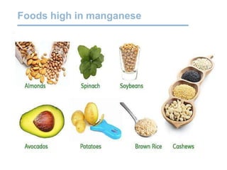 Foods high in manganese
 