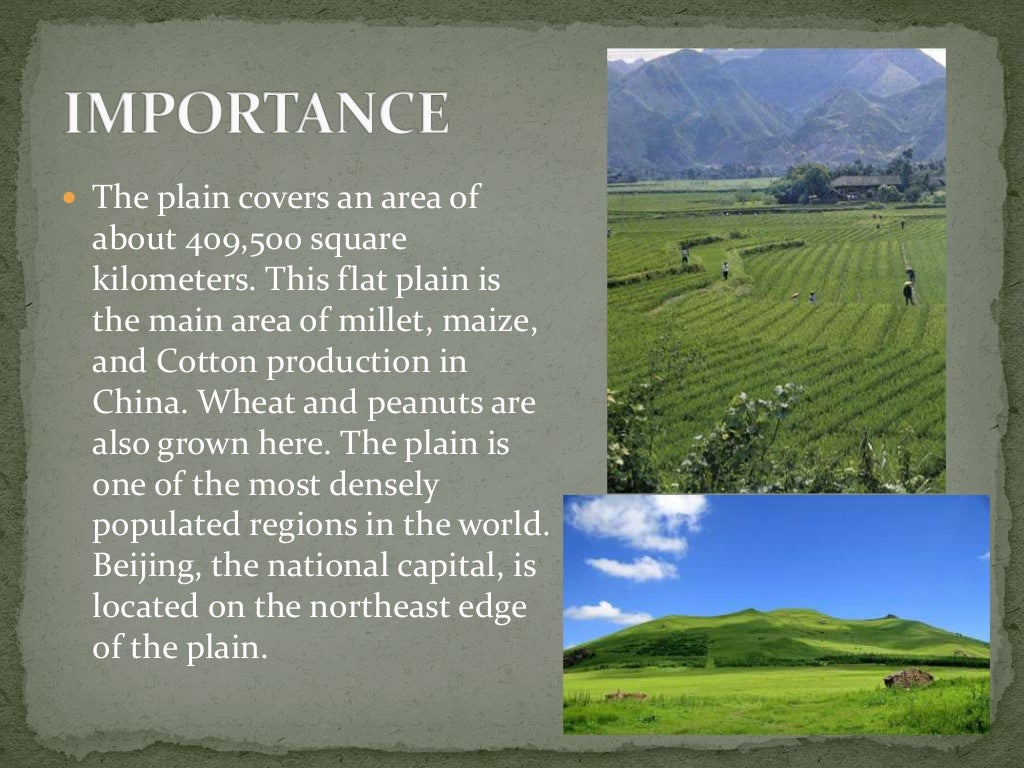 Major plains of the world