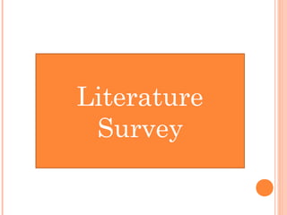 Literature
Survey
 