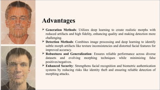 detection and generation of face morphing attacks | PPTX