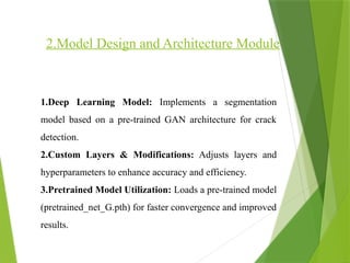 Automated detection and segmentation of cracks in large-scale ...