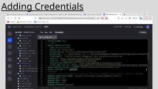 Adding Credentials
 