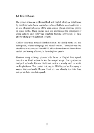 Bilingual Hate Speech Recognition System Using NLP and Machine Learning ...