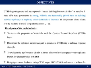 Phase 1 project for civil engineering 6th sem. Ppt | PPTX