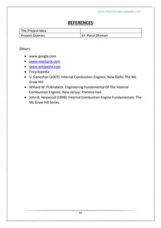 Major project report vi sem | PDF