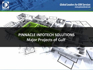 1
PINNACLE INFOTECH SOLUTIONS
Major Projects of Gulf
 