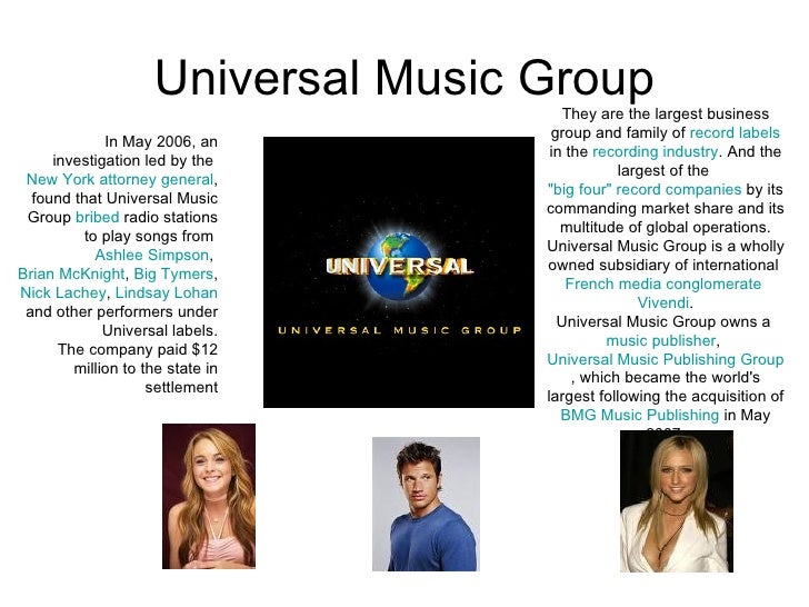 Major music labels usa