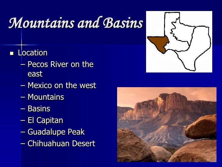 Natural Resources In Texas Mountains And Basins Natural Resources In Texas Mountains And Basins