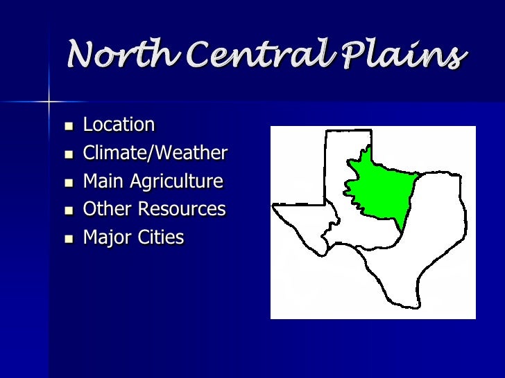 Texas Central Plains Natural Resources Texas Central Plains Natural Resources