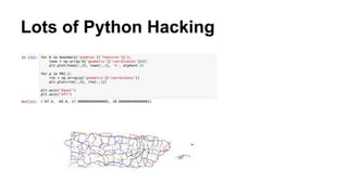 Lots of Python Hacking
 