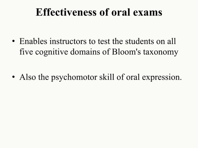 Major Tools Of Evaluation