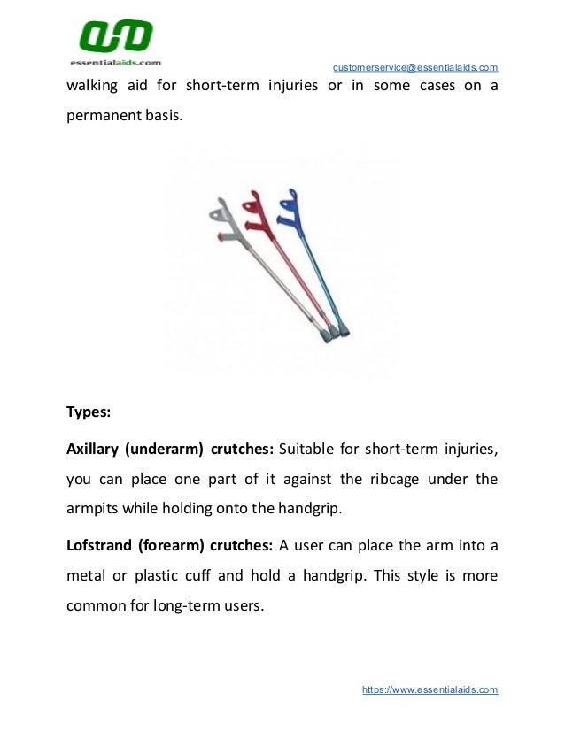 Major types of mobility aids explained