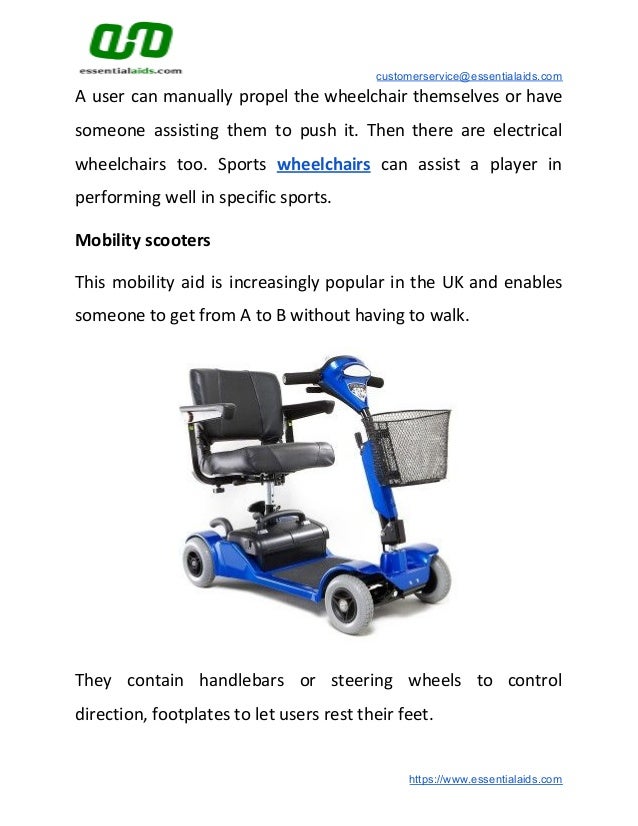 Major types of mobility aids explained