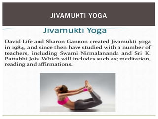 JIVAMUKTI YOGA
 