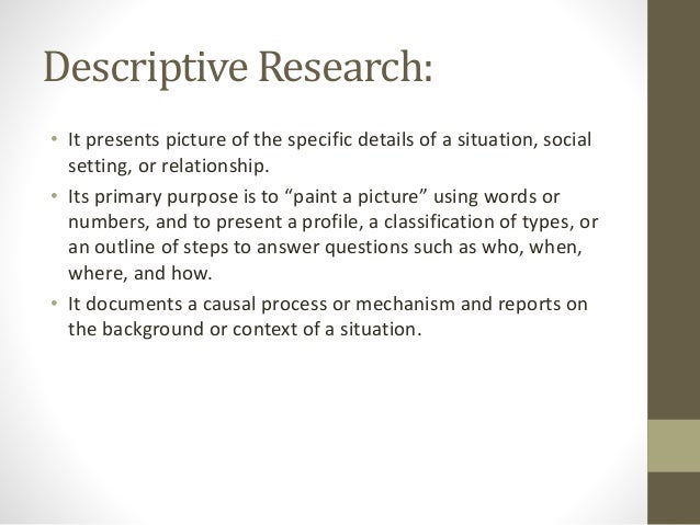 Major Types Of Research