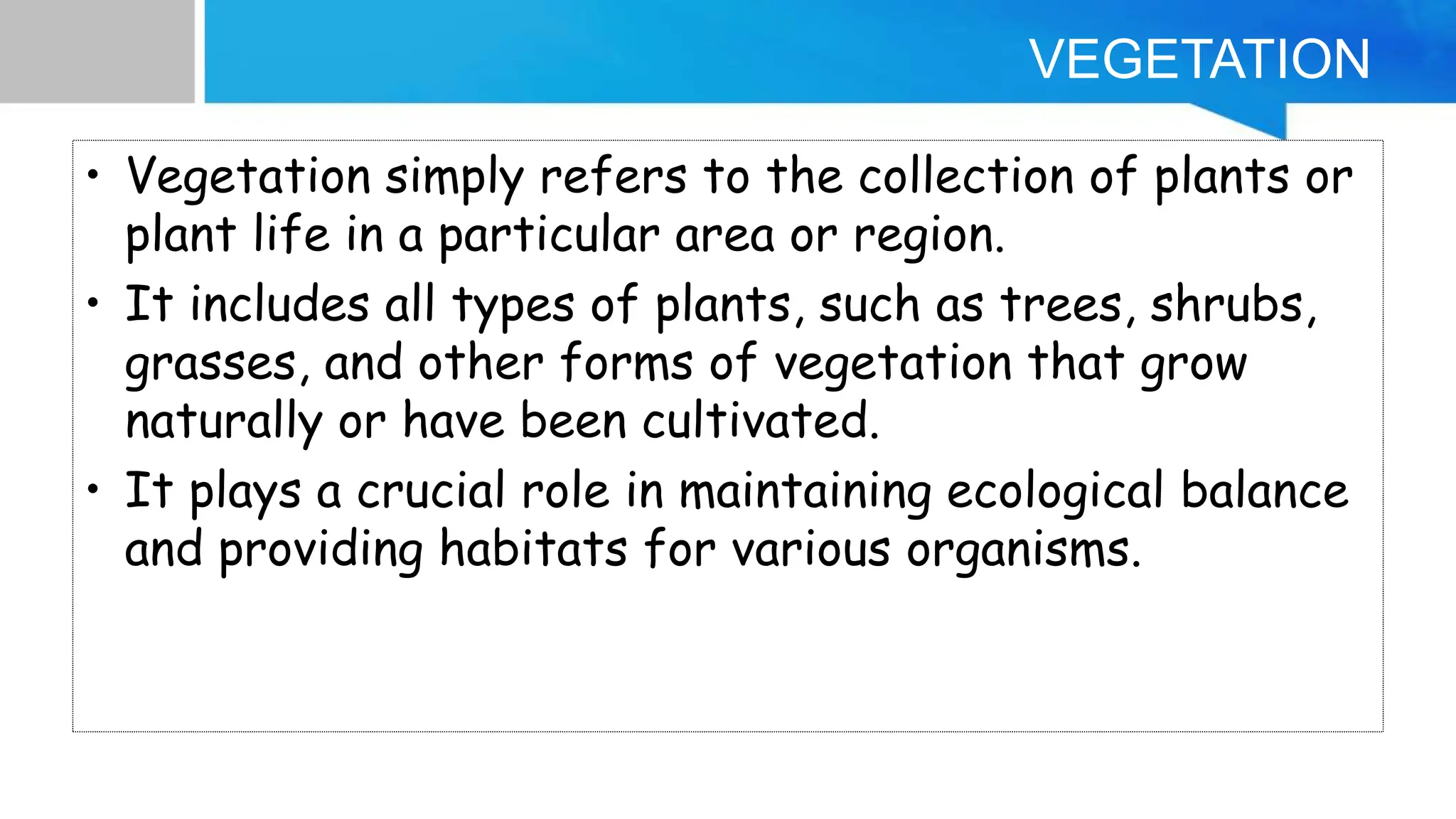 MAJOR VEGETATION TYPES OF THE WORLD.pptx