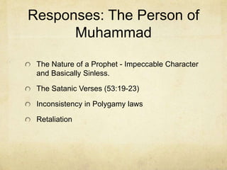 Sharia
Sharia is the moral code for Muslims. It is
divided into the sections:
Compulsory – Such as some of the five pillars
Recommended – Such as procreation
Neutral – Such as fluency
Disapproved – Such as divorce
Forbidden – Such as alcohol
 