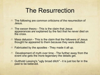 The Trinity
Muslim apologists attack the idea of the Trinity by
demanding that it is a contradictory belief. However, it
is not a contradiction, but a mystery. If the trinity
doctrine taught, “One God and three Gods,” that
would be a contradiction. If it taught, “One person and
three persons,” that would likewise be a contradiction.
It, however, teaches, “One God who exists as three
persons.” This is mysterious, but not contradictory.
The Trinity has become more reasonable with the rise
of scientific cosmology. God the Father exists outside
of the created universe. God the Son became a part
of the physical universe as man. God the Holy Spirit
unites those in the physical universe with the Father.
 