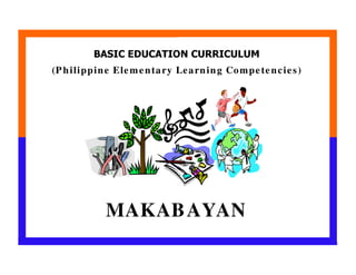 (Philippine Elementary Learning Competencies)
MAKABAYAN
 