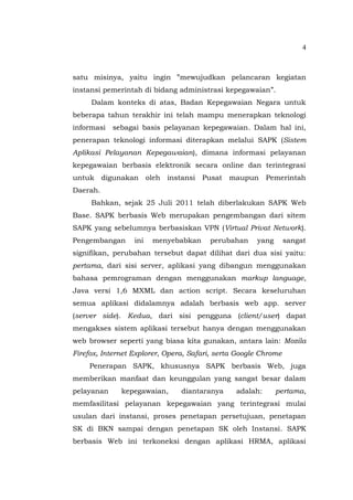 makalah penerapan TI dalam proses kepegawaian | DOCX