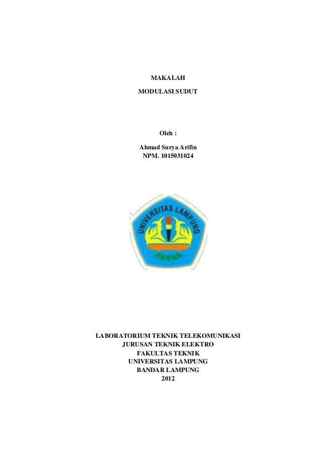 Skripsi Unila 2019 - Ide Judul Skripsi Universitas