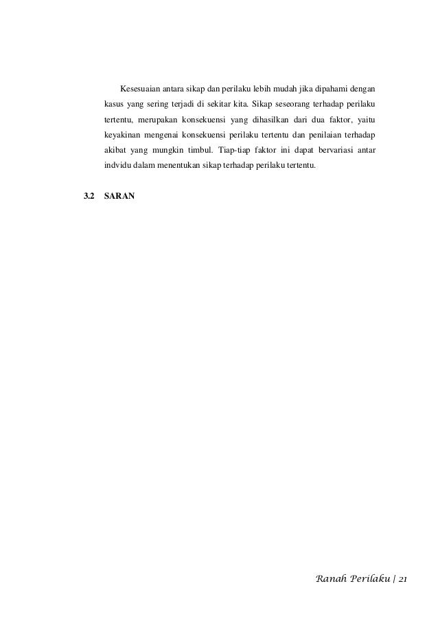 Makalah Ranah Perilaku