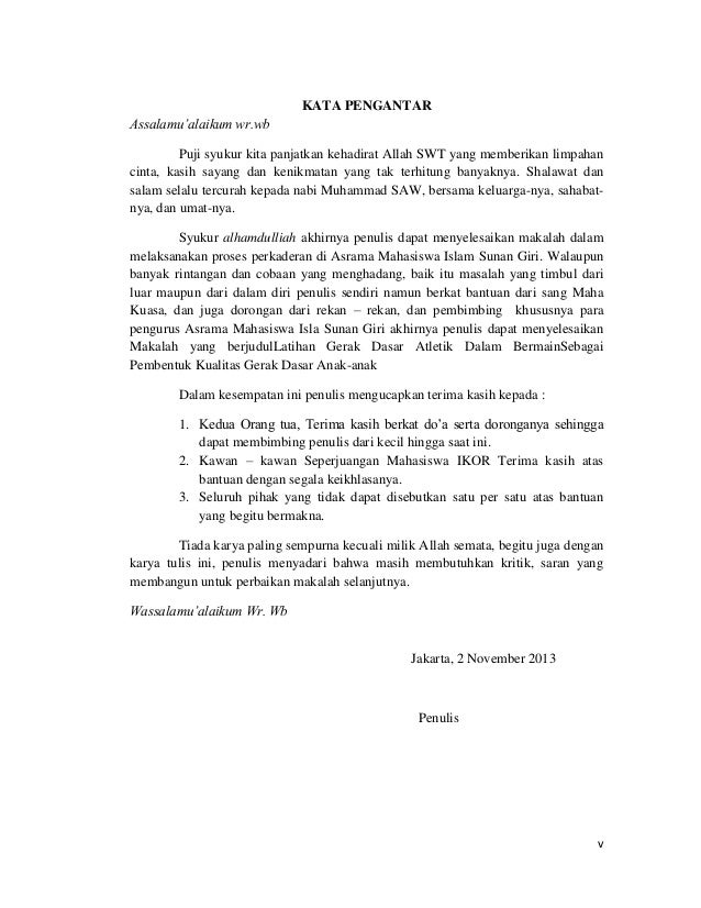 Latihan Gerak Dasar Atletik Dalam Bermain Sebagai Pembentuk Kualitas