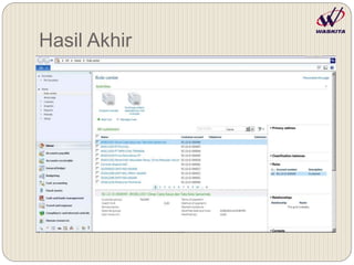 Hasil Akhir
 