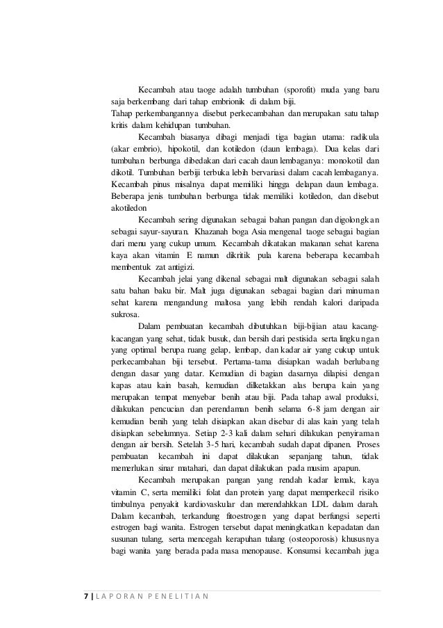 Ciri Khas Dari Laporan Ilmiah Ringkas Adalah Ini Cirinya