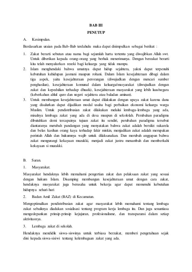 Makalah Zakat