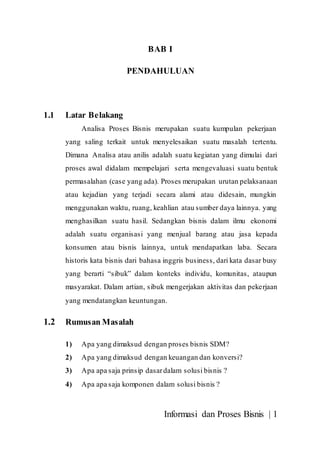 Makalah Informasi dan Proses Bisnis (Rismayani S. Kom. M. T.)