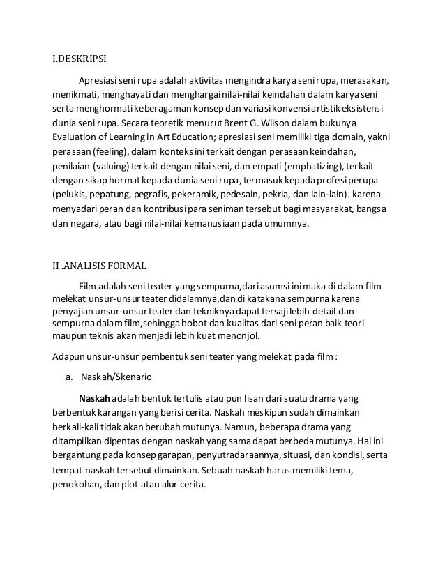 Kritik Seni Pada Film Pendek Berjudul Ngga Boleh Gitu
