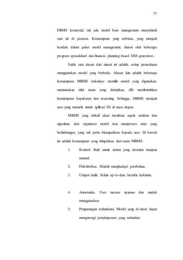 Makalah Sistem Pendukung Keputusan