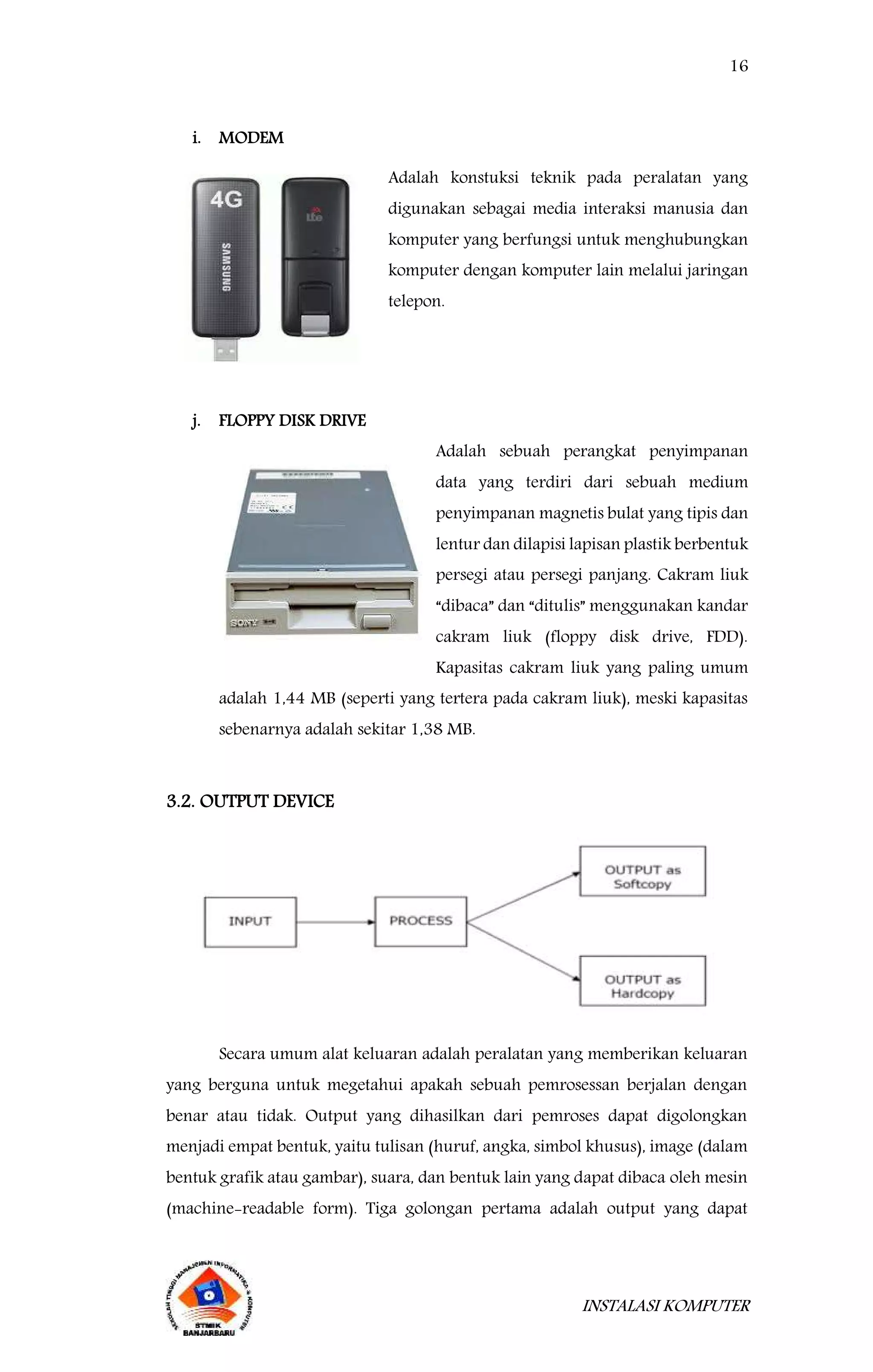 Makalah input dan output device | PDF