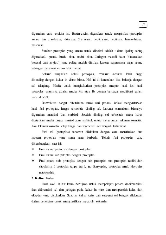 KULTUR JARINGAN TUMBUHAN 