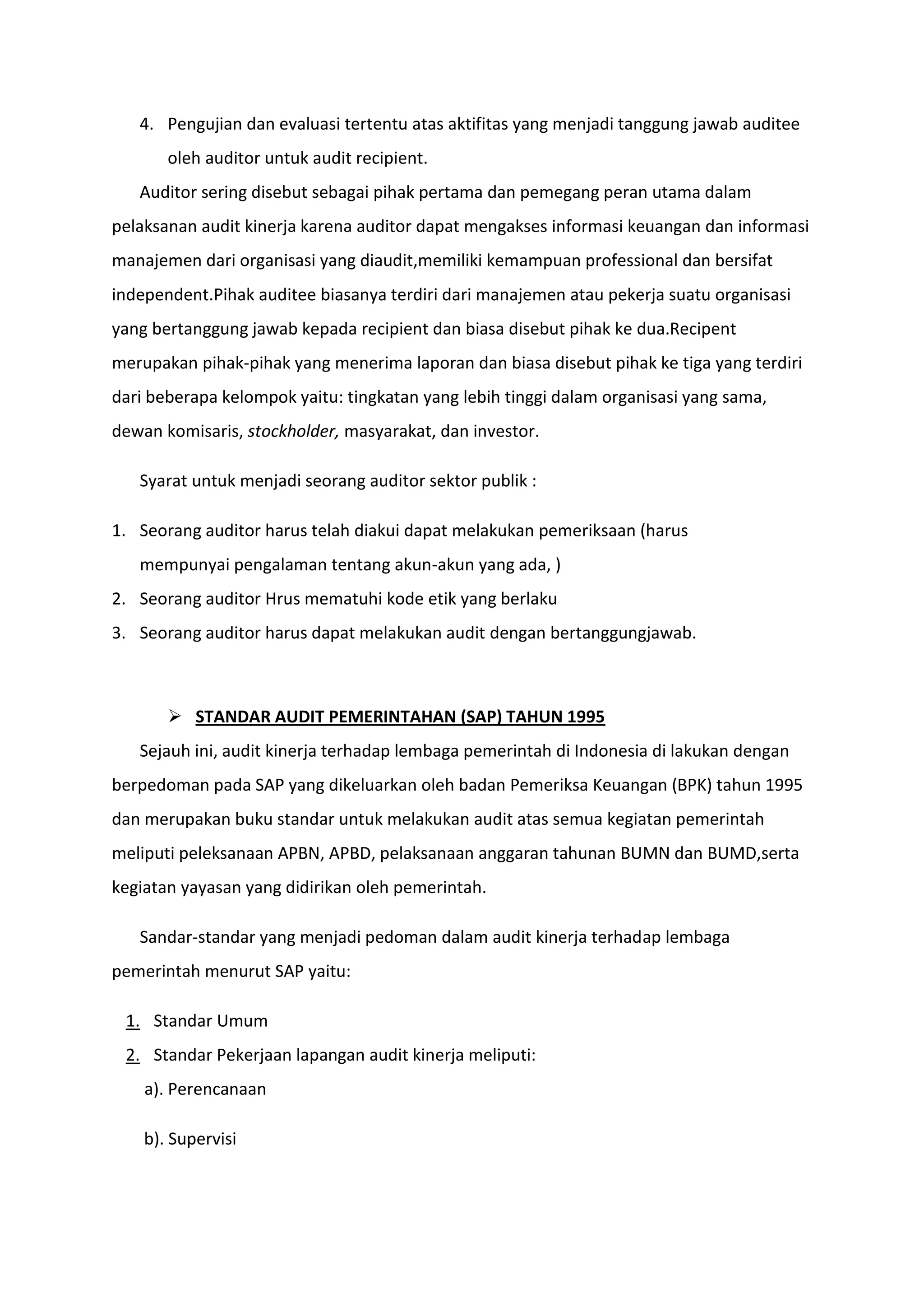 value for money audit | DOCX
