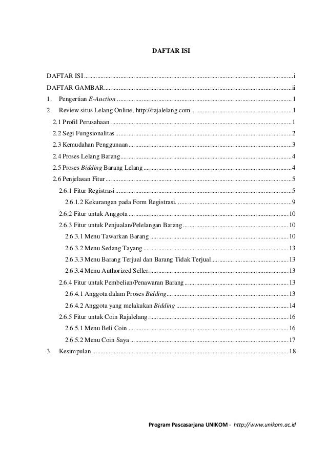 Makalah e-auction - rajalelang.com [enterprise it unikom]