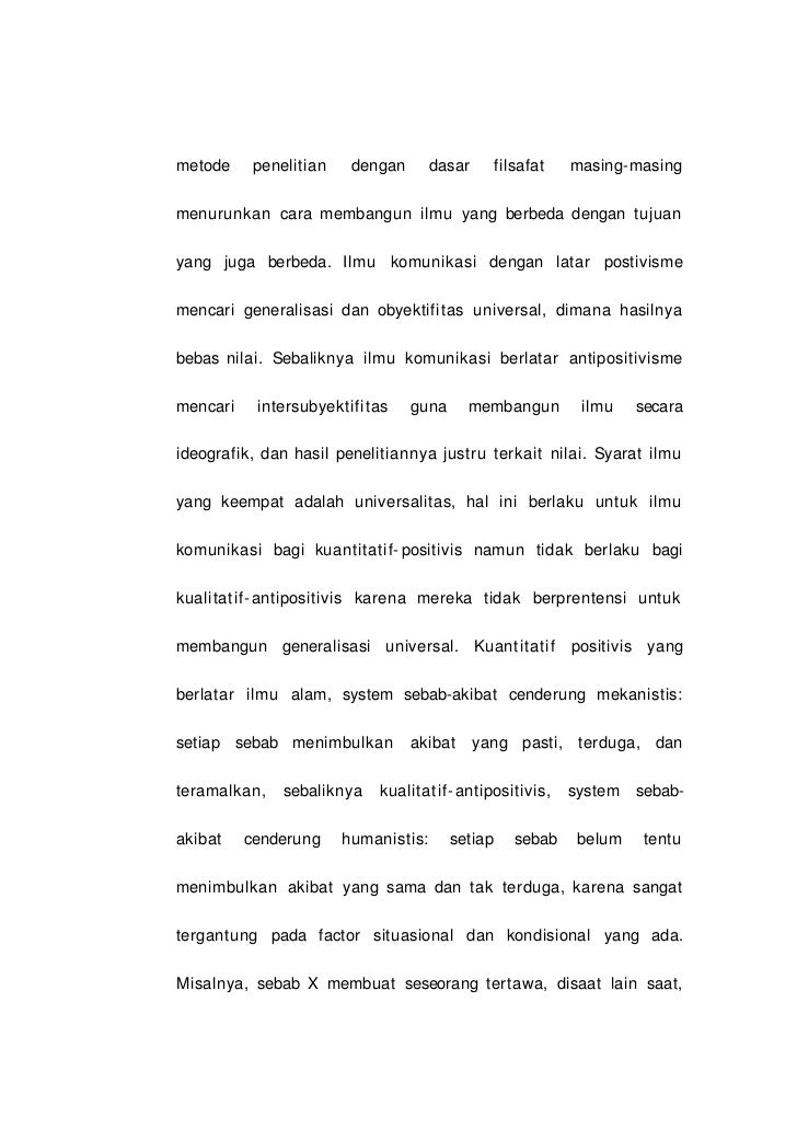 Makalah Filsafat Komunikasi Komunikasi Sebagai Ilmu Pengetahuan