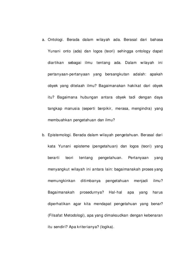Makalah Filsafat Komunikasi Komunikasi Sebagai Ilmu Pengetahuan