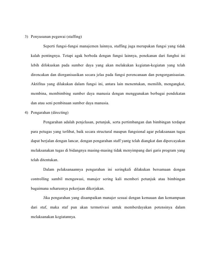 Makalah Fungsi Manajemen Pendidikan