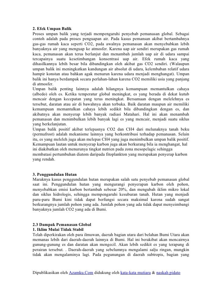 Makalah Global Warming