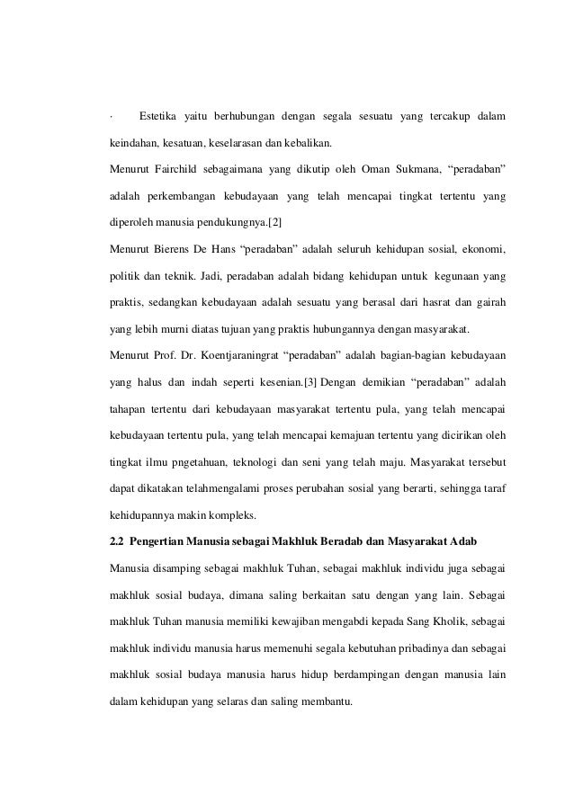 Manusia Sebagai Makhluk Individu Dan Makhluk Sosial