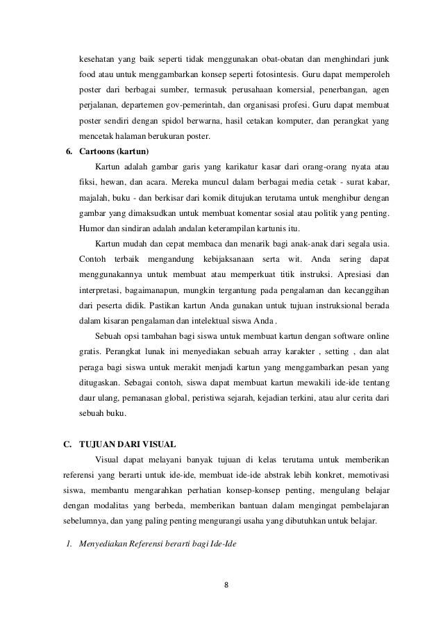 Makalah Meningkatkan Proses Belajar Dengan Visual